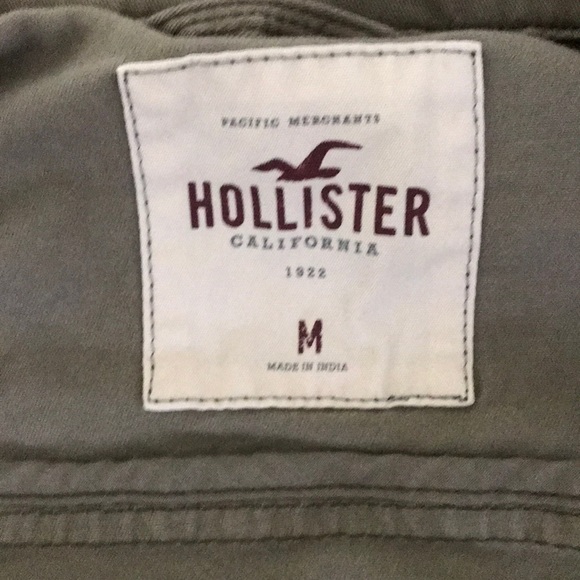 Army green hollister jacket - Picture 2 of 5